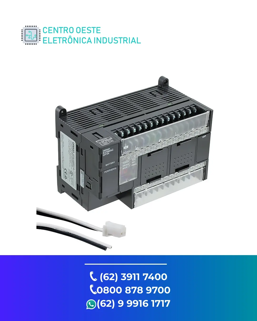 REPARO PLC OMRON CP1H BRASIL