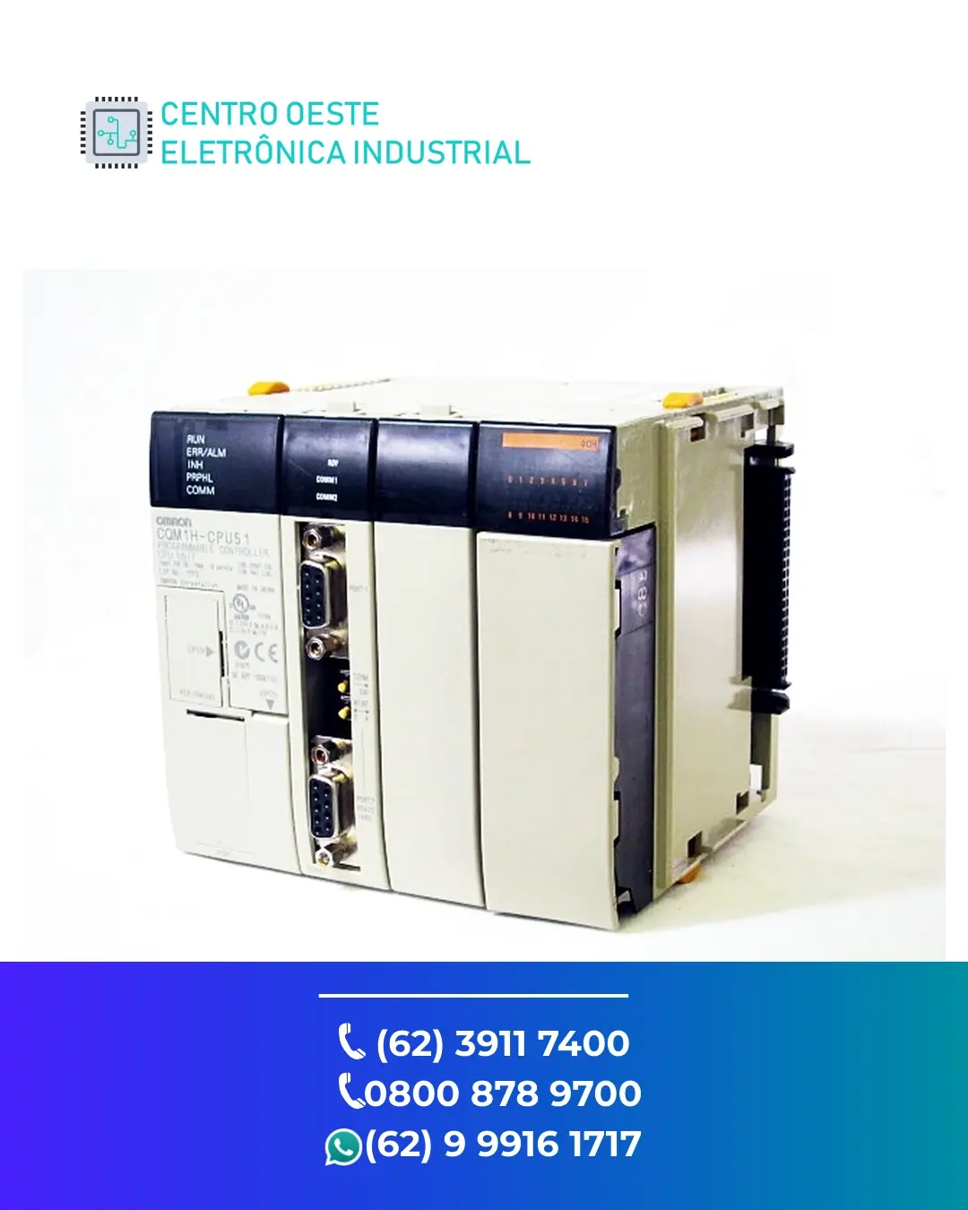 REPARO PLC OMRON CQM1H BRASIL