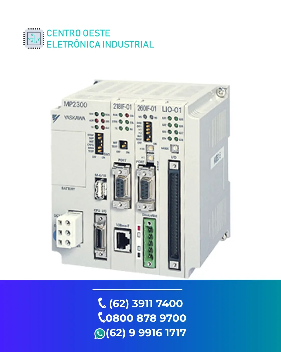 REPARO PLC YASKAWA MP2300 GOIANIA