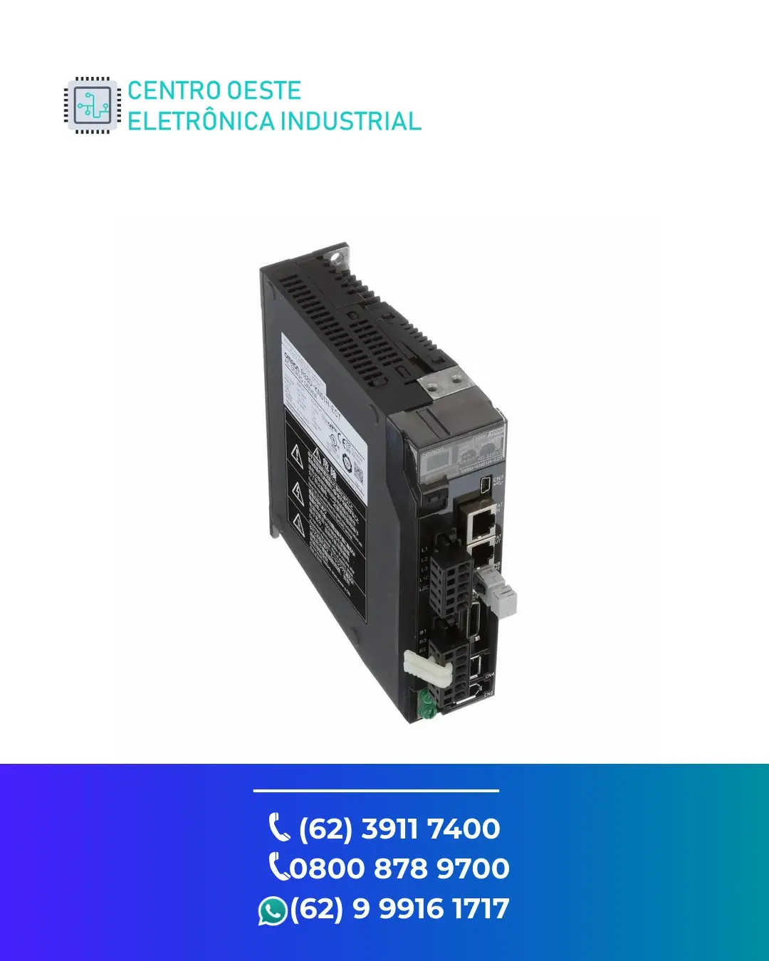 REPARO SERVO DRIVE OMRON ACCURAX GOIÁS