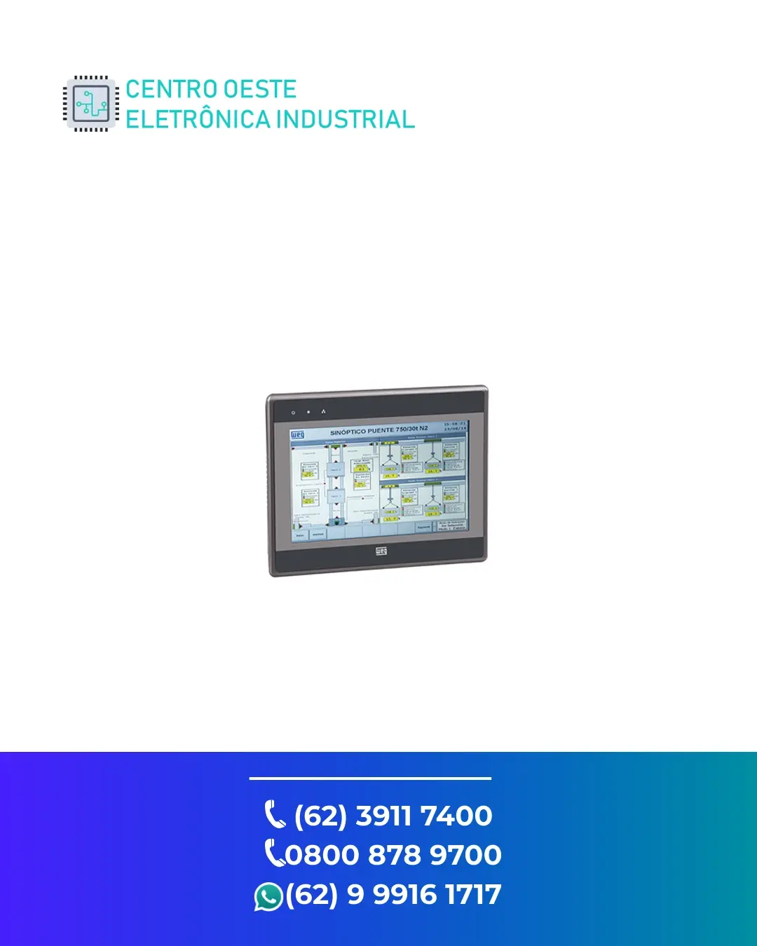SUPORTE TÉCNICO IHM WEG CANVAS GOIANIA
