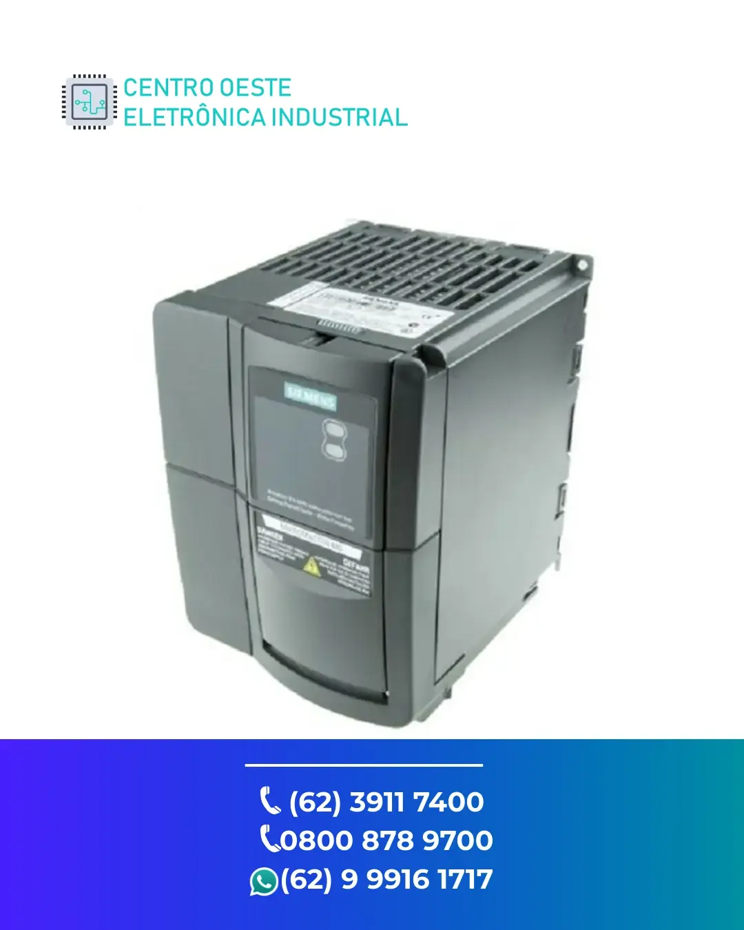 SUPORTE TÉCNICO INVERSOR SIEMENS MICROMASTER 420 BRASIL