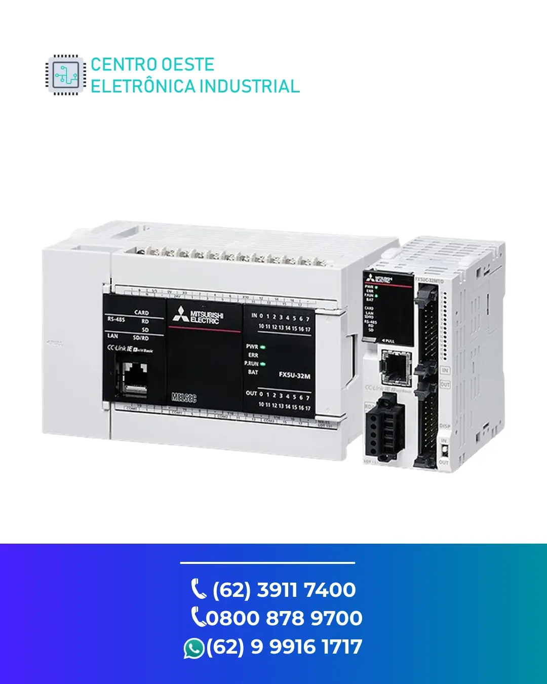 SUPORTE TÉCNICO PLC MITSUBISHI FX5UC BRASIL