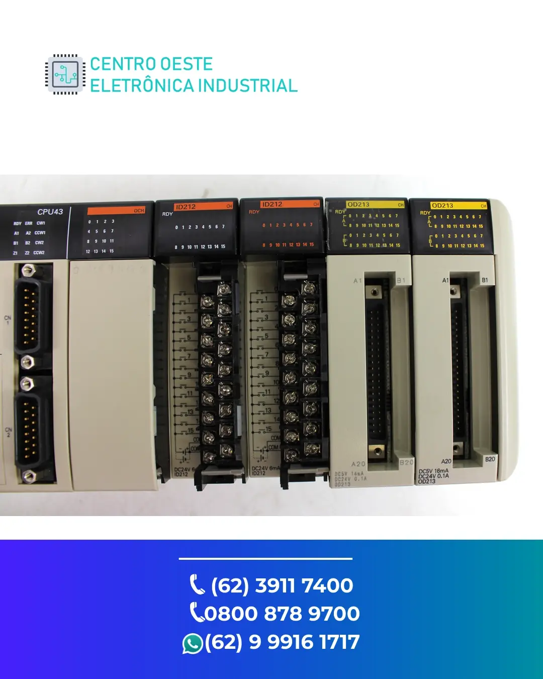 SUPORTE TÉCNICO PLC OMRON SYSMAC GOIÁS