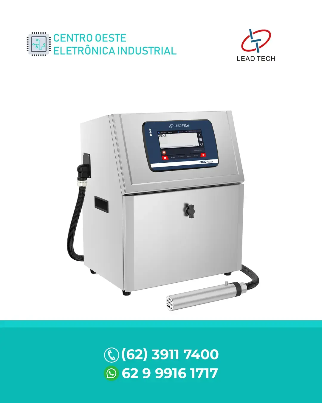 SUPORTE TÉCNICO IMPRESSORA CIJ DE PIGMENTO LT860 LEAD TECH BRASIL